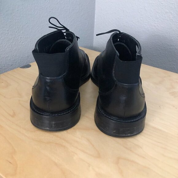 LLOYD Olon Leather Chukka Boot EUR 42.5 Black Square Toe Made in Germany main image 5